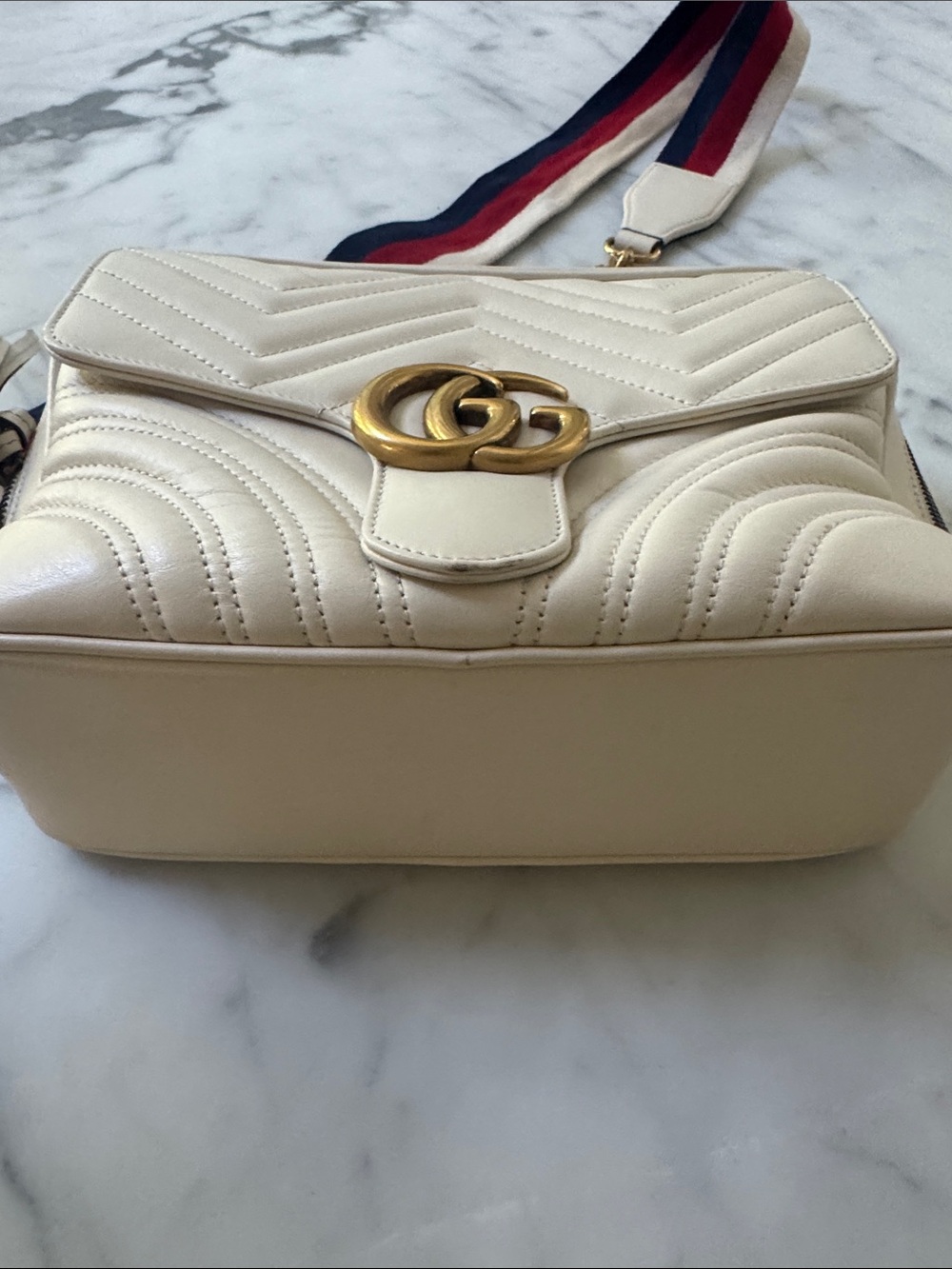 Gucci Marmont Top Handle handbag and strap - Picture 9 of 9